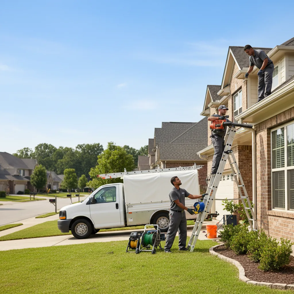 Home Gutter Service in Mannsville, OK near me